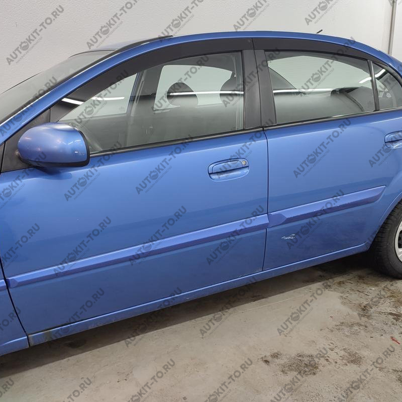 Дефлектор окон 2D, KIA - Rio II рестайлинг 2009-2011, 4шт